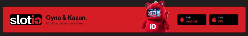 slotio mobil uygulama